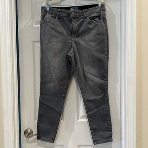 Democracy ab-solution grey skinny 16 jean w/some fabricated fade for atheistic.